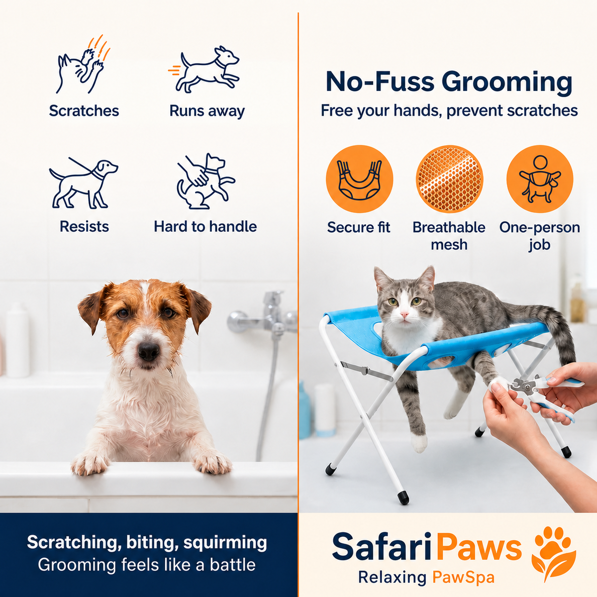 Relaxing PawSpa - Pet Grooming Stand